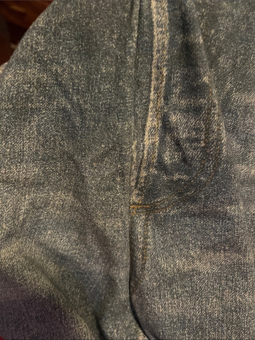 LINE XL Printed Denim-Look Wide Leg Pants - Picture 7 of 7